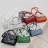 Fashion Top Handle Structured Crossbody Bag Handbags For Women - Orange