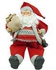 Santa Figures-45cm Plush Sitting Traditional Santa With Presents