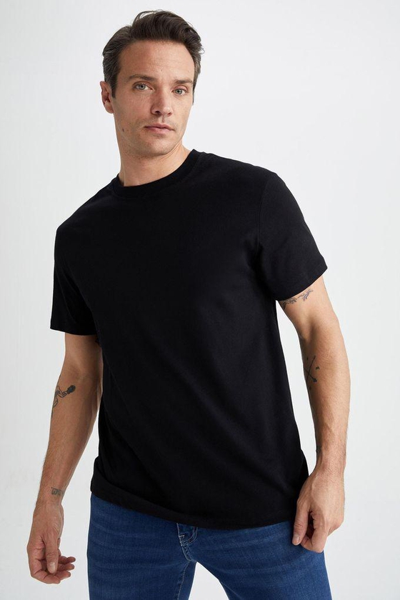 Defacto Man Regular Fit Knitted T-Shirt