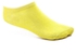 Andora Set Of 3 Cotton Slim Trim Ankle Socks - Yellow