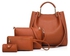 Women's Bag, Cross Body Bag, Women's Shoulder Bag And Small Bag Wallet And Keychain -camel