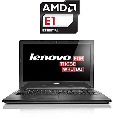 Lenovo G5045 Laptop - AMD E1 - 4GB RAM - 500GB HDD - 15.6" - AMD GPU - Windows 10 - Black