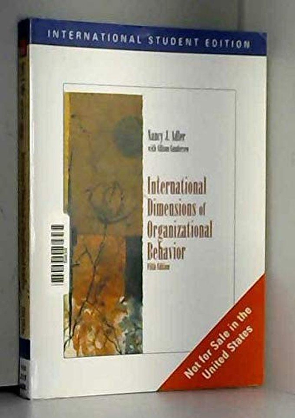 Cengage Learning International Dimensions Of Organizational Behavior ,Ed. :5