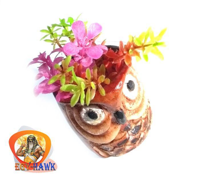 Mini Owl Flower Pot/Candle Holder - 8*7*6 Cm