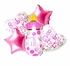 Tamona - 5-Piece It's A Girl Theme Foil Balloon Set- Babystore.ae
