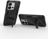 Vivo Y22s 4G , Cover With Built-in Backrest, Anti-slip, And Shock Absorbent - Black
