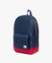 Navy and Red Packable Daypack
