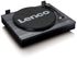 Lenco LS-300 Bluetooth Belt-Drive Turntable with Built-in Preamp & 2 Speakers - Black