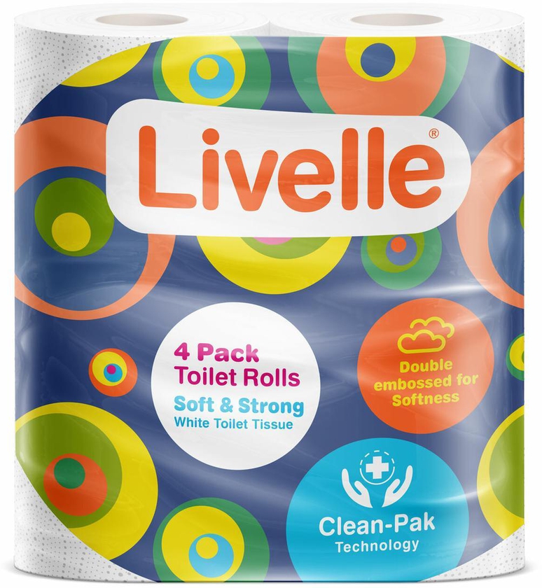 Livelle Toilet Tissue 10x4s