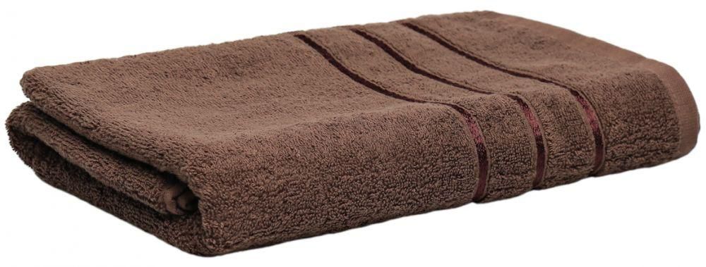 Comfy Soft Plush Cotton Bath Towel - Brown
