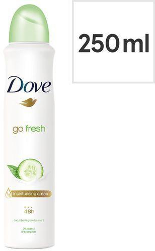 Dove Go Fresh Moisturising Cream Antiperspirant Spray - 250 Ml