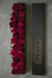 Long Wooden Box Of 24 Roses