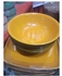 Kitchen Aid Big 12 Pieces Unbreakable Ceramic Bowl & Flat Slanted Plates