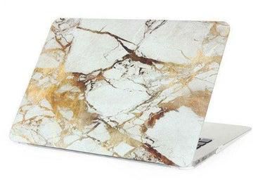 Classic Marble Painting Hard Case Shell Cover For Apple MacBook Air 13.3-Inch White