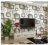 Tessuch 3D Cedar Wallpaper - White And Black