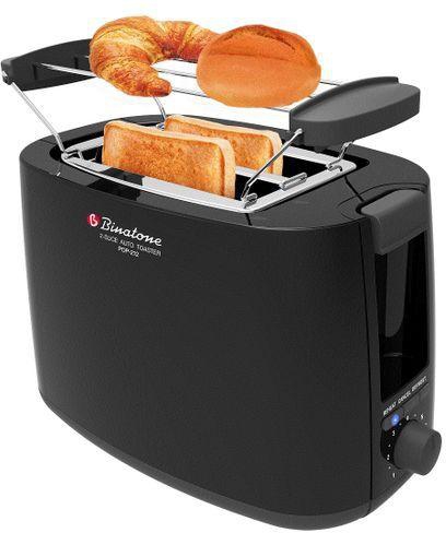 Binatone 2 Slice Auto Pop-Up Toaster (POP-212) - Black