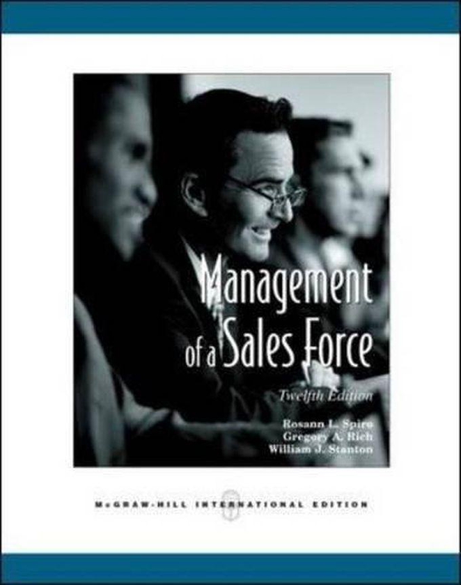 Mcgraw Hill Management Of A Sales Force: International Edition ,Ed. :12