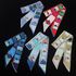 Women's Artificial Silk Scarf Color Block Decorative All Match Scarf Accessory