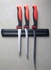 Magnetic Knife Storage Holder Black 494x34x15centimeter