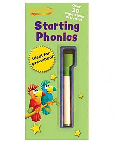 Gold Star - Starting Phonics Wipe Clean Practice Book