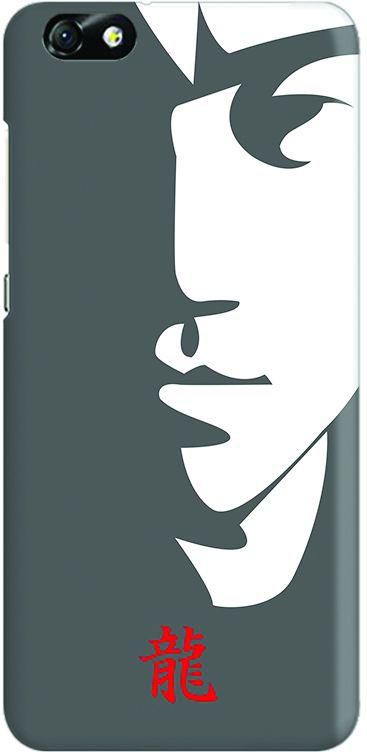 Stylizedd Huawei Honor 4X Slim Snap Case Cover Matte Finish - Tibute - Bruce Lee (Grey)