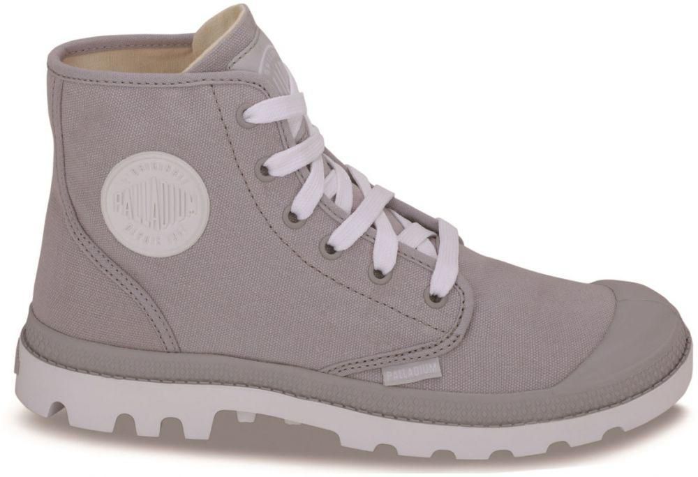 Palladium 72886-051 Blanc Hi Lace Up Ankle Boots for Men - Vapor, White