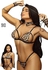 Hanady Elegant Women's Two-piece Bikini - Lycra Material - Tiger