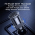 JOYROOM C-A06 3.1A Mini Dual-Port Fast Charging Smart Car Charger (Black)