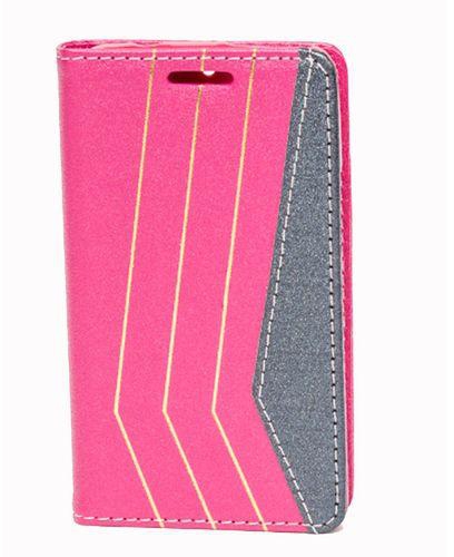 Generic Flip Cover for Sony Xperia Z3 D6616 - Pink