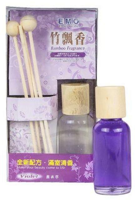 Home Reed Diffuser Lavender Scent Natural Reed Sticks