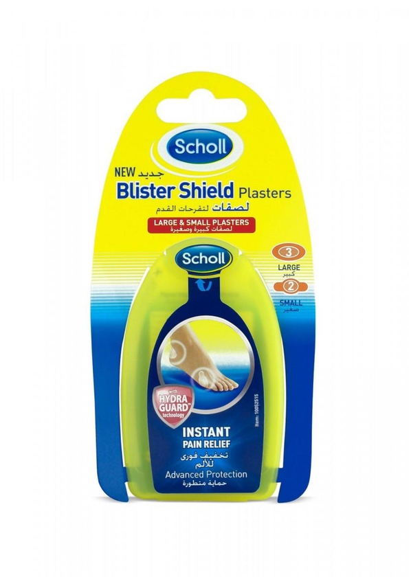 Scholl Foot Care Clear gel Blister Plaster 5 Large & Small