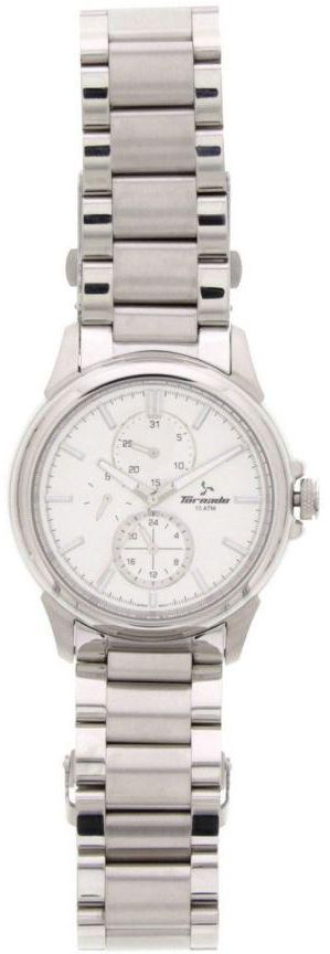 Men's Chronograph Display Stainless Steel Strap Watch T6107-SBSS