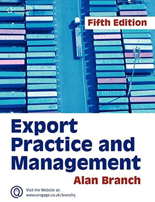 Cengage Learning Export Practice And Management