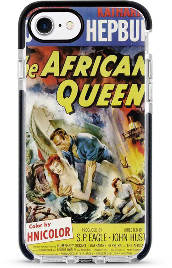 Protective Case Cover For Apple iPhone 8 The African Queen Full Print