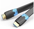 Vention Flat HDMI Cable 1.5M Black