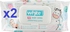 White Baby Wipes - 72 Wipes - 2 Bag