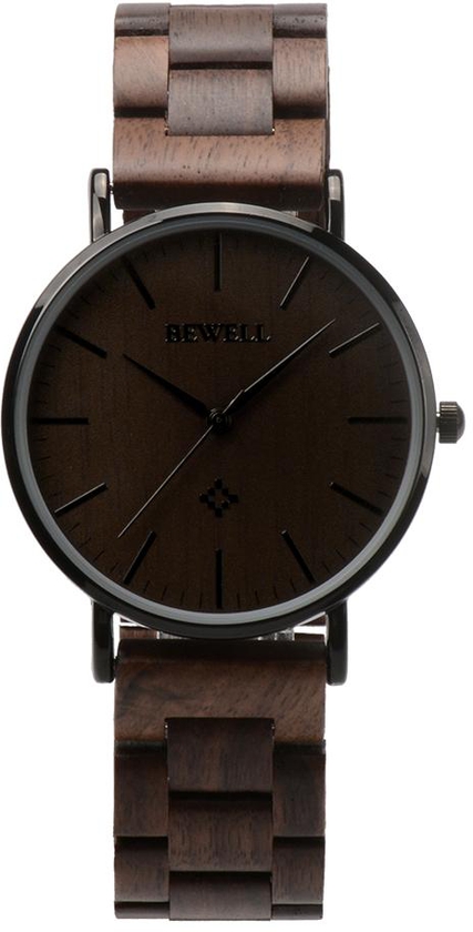 Bewell Real Wooden Watch - CW163AG1 (4 Colors)