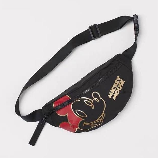 Disney Mickey Mouse Nice Waist Bag Crossbody bag (Black)