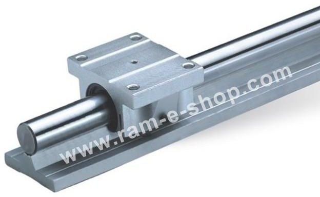 Circular Opened Linear Guide Rail 16mm L 1500mm "Without Bearing