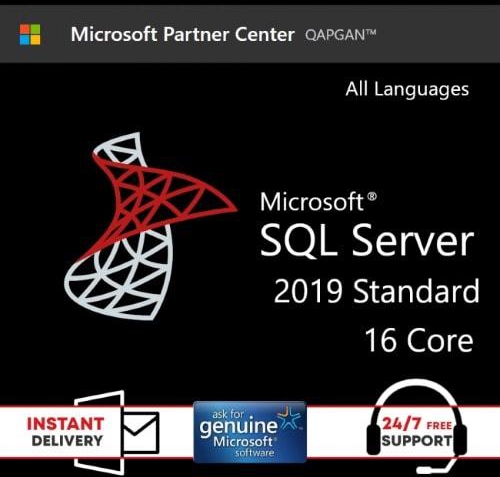 SQL Server Standard 2019 16 Core