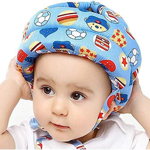 Toddler Head Protector Upgrade Infant Safety Helmet Breathable Head Drop Protection Soft Baby Helmet for Crawling Walking Headguard Protective Safety Products