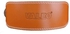 VALEO Genuine Leather Weight Lifting Belt - L:130cm - Light Brown