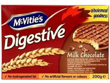 McVities Digestive Milk Chocolate Biscuit - 200 g