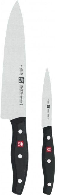 Zwilling 30762-000 Set of 2 Utility Knives - Black and Silver