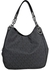 مايكل كورس - Fulton Large Logo Shoulder Bag Satchel For Women -  30H4SFTL3B, Black