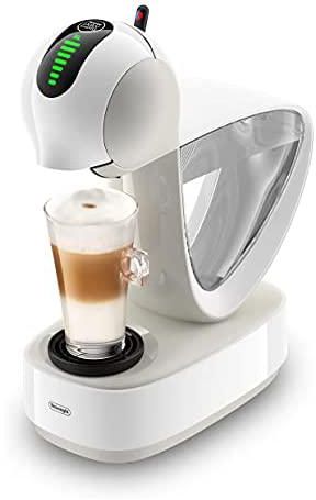 آلة قهوة دولتشي غوستو إنفينيست من نسكافيه EDG268 واط، آلة قهوة مضغوطة، إنفينسيما تاتش، لون أبيض