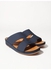 Stylish Sandals For Men Arabic Classic Natural Leather 121 Blue