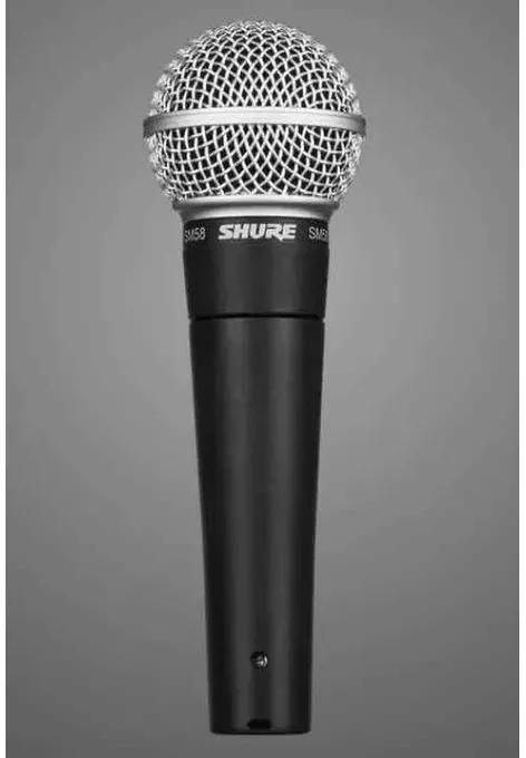 Shure SM58 CARDIOID DYNAMIC VOCAL MICROPHONE