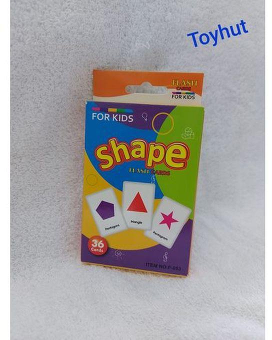 Shape Flash Cards For Kids