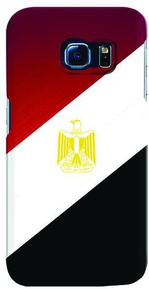 Stylizedd Samsung Galaxy S6 Edge Premium Slim Snap case cover Gloss Finish - Flag of Egypt